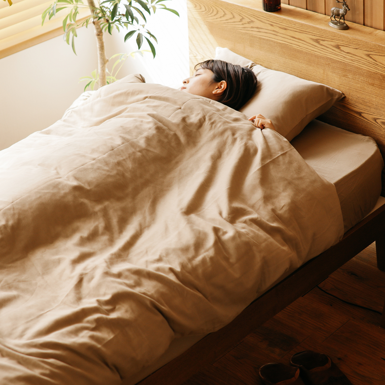 寝具カバーセット DOUBLE GAUZE シングル用 3点セット ホワイト