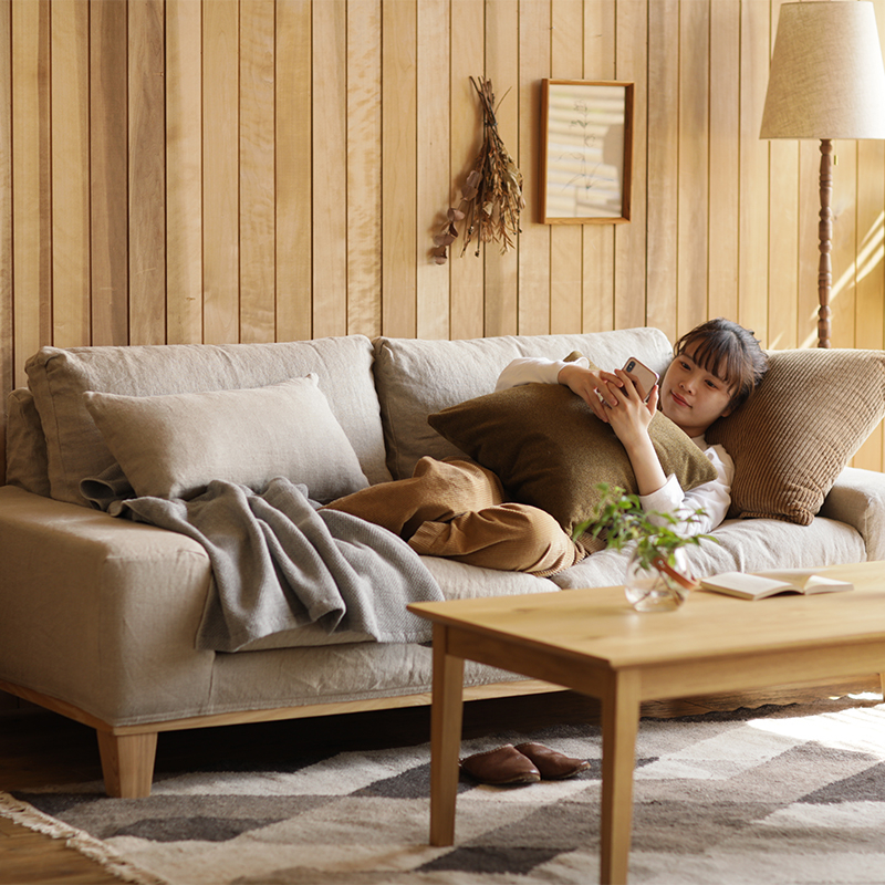 ソファーの掛け心地 しっくりきてますか 手軽にできる Re Ceno Mag