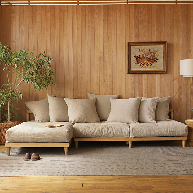 Re Ceno Product Agra ソファーセット Aタイプ 開梱 設置無料 サンプル請求可能 Newlife21 オリジナルアイテム カバーリング サンプル請求可能 ベージュ リトルプレス ワイド動画 開梱設置付 家具 インテリア通販 Re Ceno リセノ 本店