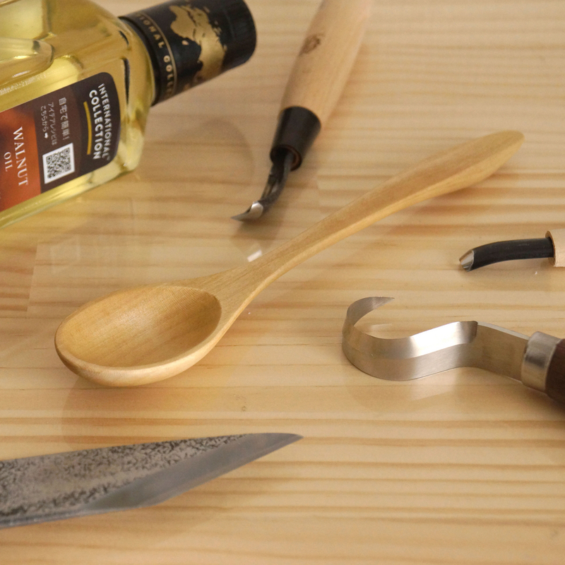 自宅でおこなう木工diy ぬくもり感じる手彫りスプーンを Re Ceno Mag