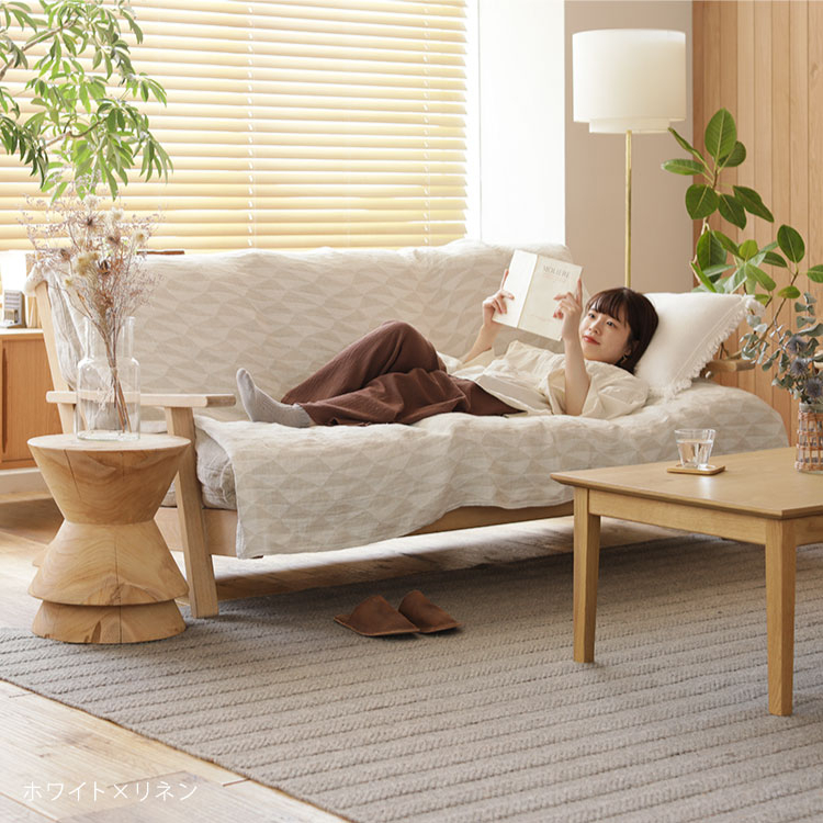 リネンブランケット TRIANO - 家具・インテリア通販 Re:CENO