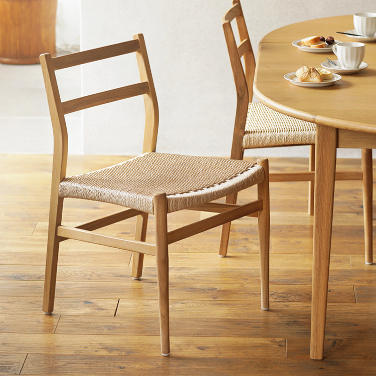 Re Ceno Product ダイニングチェア Papercord Chair Natural 翌日お届け対応 Papercord あす楽 カインズ ナチュラル ファブリック防汚キット リトルプレス ワイド動画 家具 インテリア通販 Re Ceno リセノ 本店