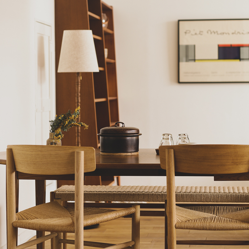 伸長式ダイニングテーブル folk／BR ｜家具・インテリア通販 Re:CENO