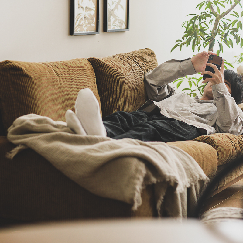 3人掛けソファー folk／BR ｜家具・インテリア通販 Re:CENO(リセノ)