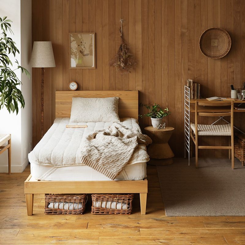 木製ベッド folk／NA - 家具・インテリア通販 Re:CENO（リセノ）