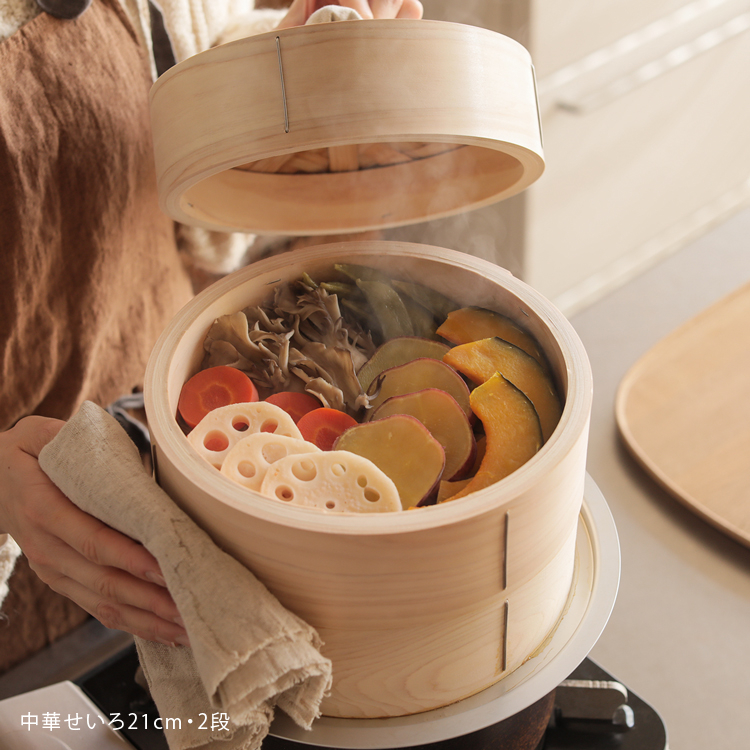 SHIMA様、購入予定商品・桧製蒸籠２４センチ１段・蒸し板セット 桧製蒸籠24センチ1段・蒸し板セット