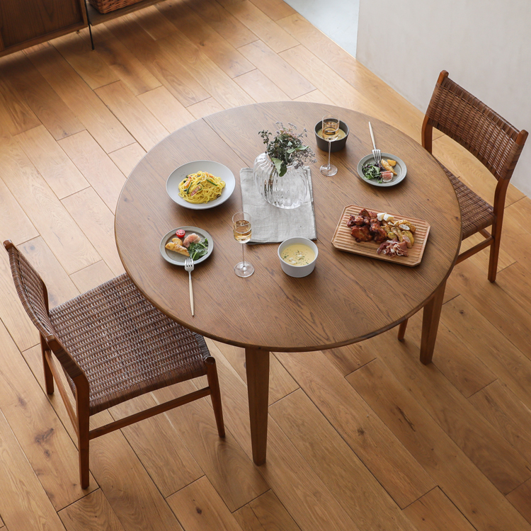 ダイニング3点セット folk&WICKER/BR - 家具・インテリア通販 Re