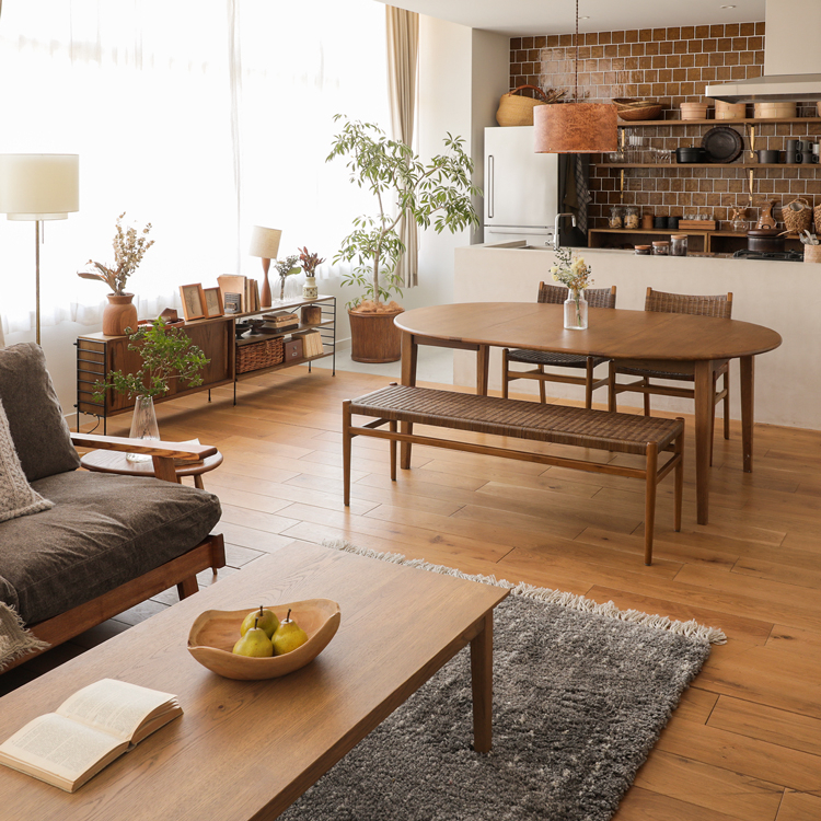 値下げRe:CENO KeLT ダイニング4点セット (リセノ ケルト)