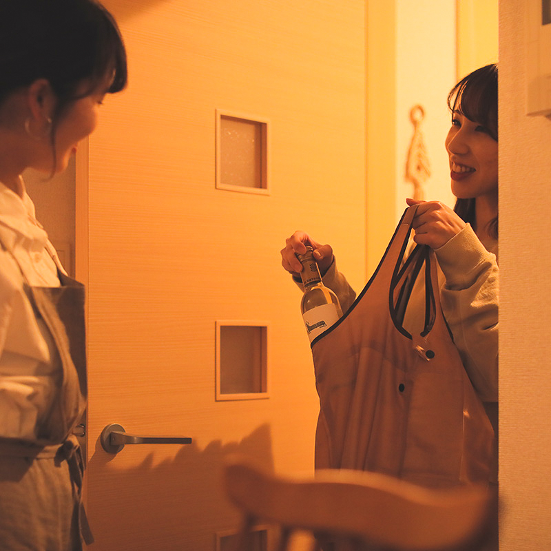 fog linen work リネンフルエプロン ｜家具・インテリア通販 Re
