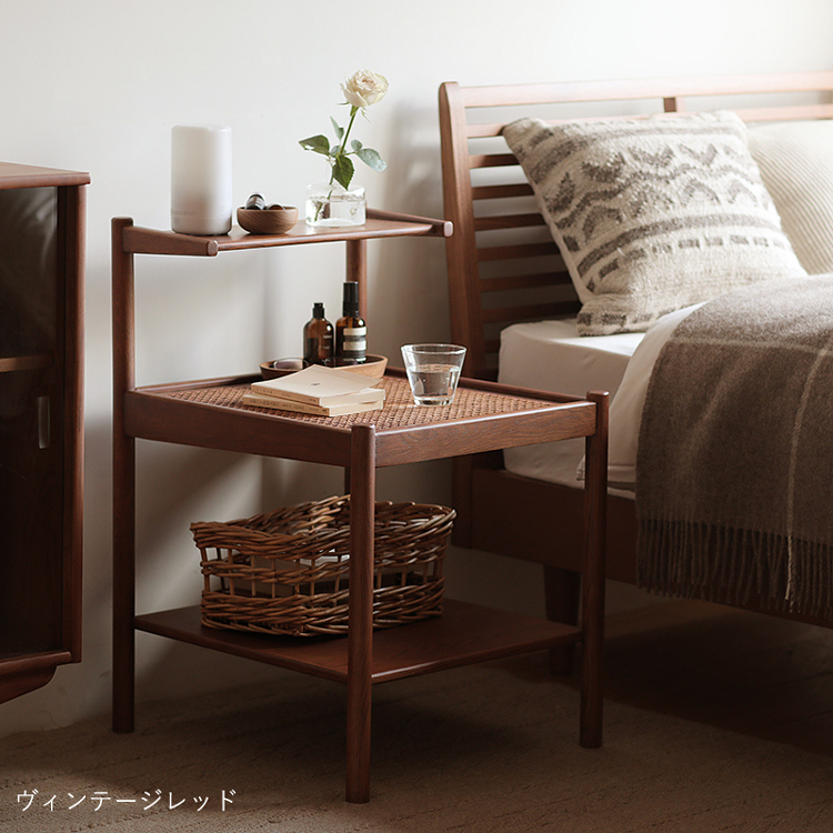 ナイトテーブル RattanMix/RD - 家具・インテリア通販 Re:CENO
