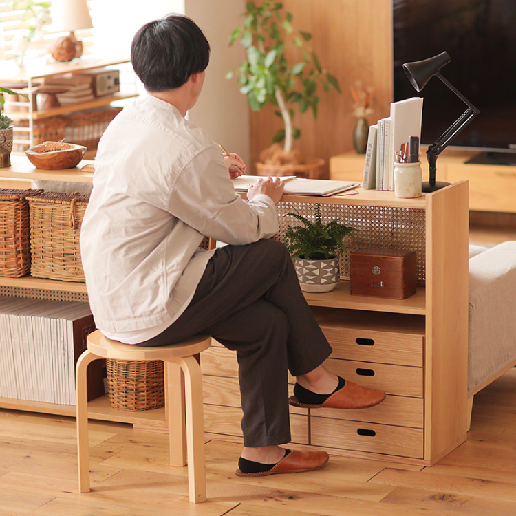スライドシェルフ RattanMix／NA 家具・インテリア通販 Re:CENO（リセノ）