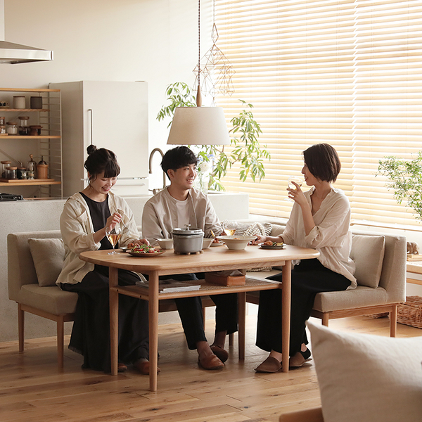 ダイニングソファーはL字か対面どっち？過ごし方別レイアウトをご紹介