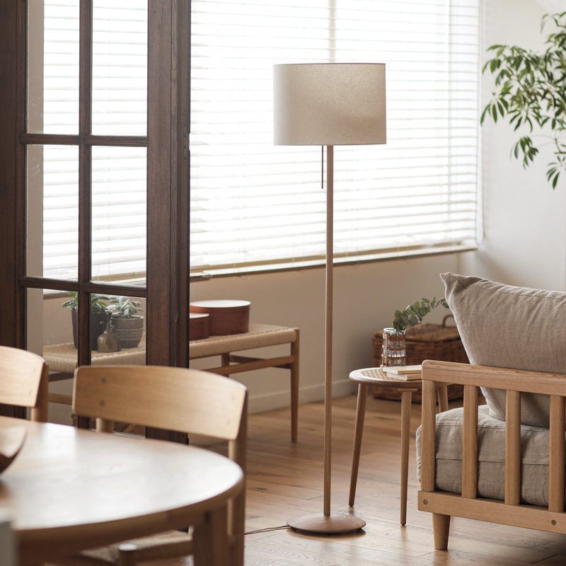 フロアライト Oak＆LinenMix／NA - 家具・インテリア通販 Re:CENO(リセノ)