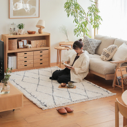 【新品未使用】Re:CENO ラグマット LUCE ベージュ 90x140cm 楽天市場】ラグ ラグマット LUCE 140×200 シャギーラグ 絨毯