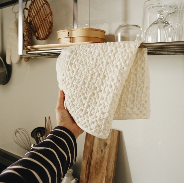 【お家で使ってみた。】生活感をなくしてくれる！新作タオル「HEATHER WAFFLE」をレビューします。