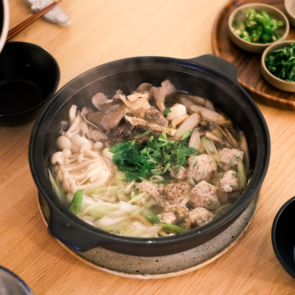 【ほんとうの、美味しいって？】シンプルに鶏団子鍋