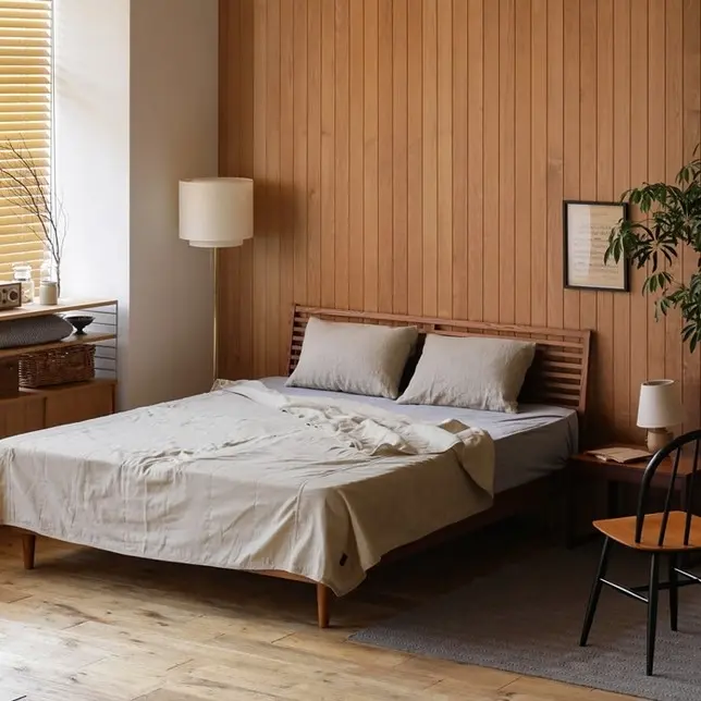 木製ベッド NOANA／BR スタンダードタイプ - 家具・インテリア通販 Re