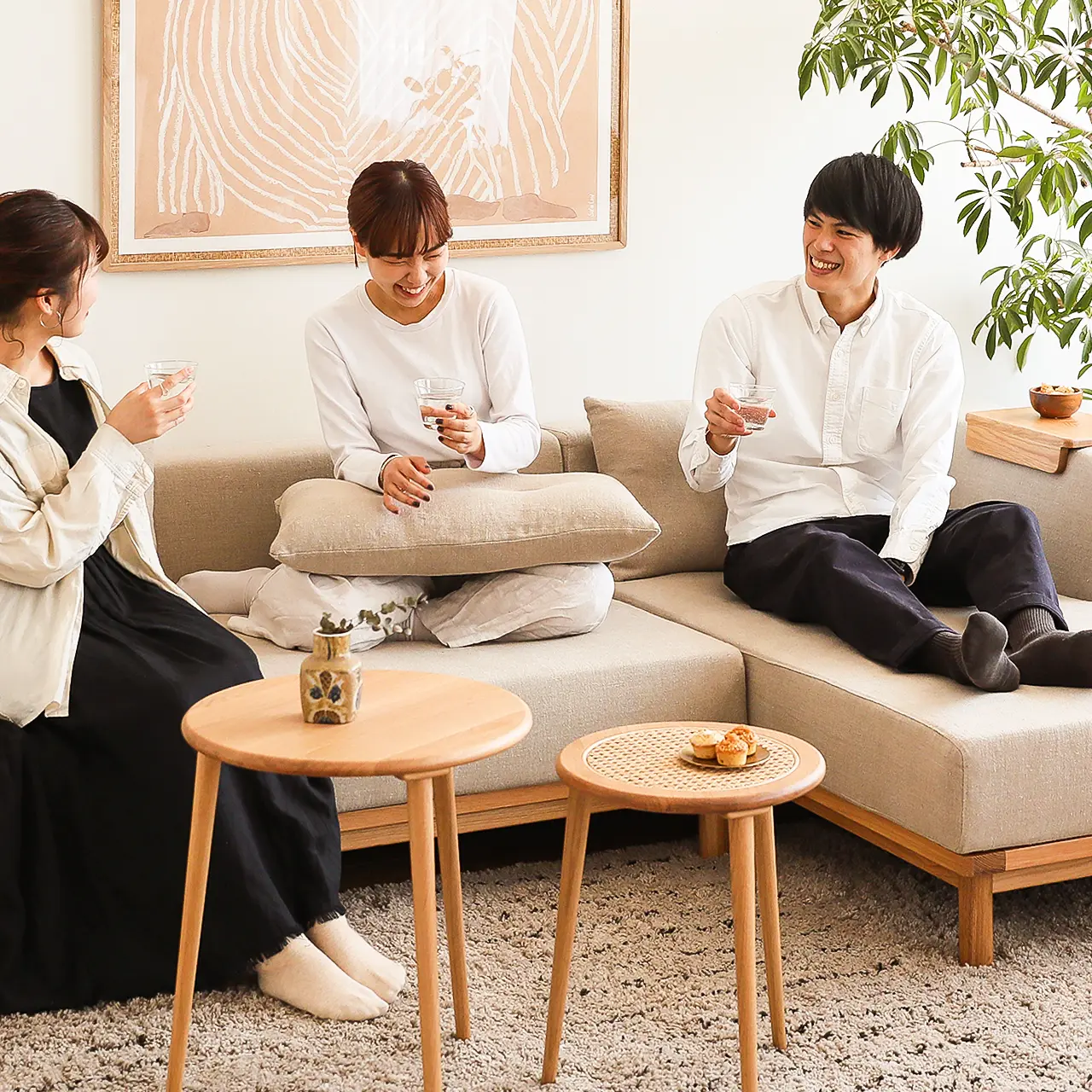 RE:CENO リセノ WIRYシリーズ カウチソファ（右アーム） 【公式