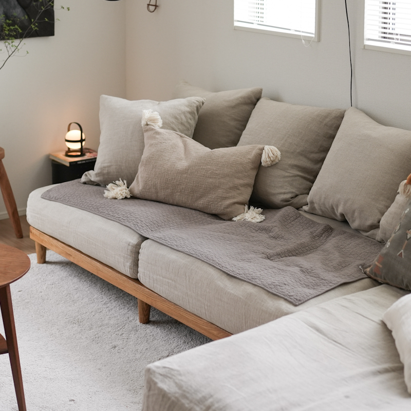 [羅布麻]ソファー他下敷きパッド  タイプR 楽天市場】ソファー パッド（素材（生地・毛糸）麻・リネン）の通販