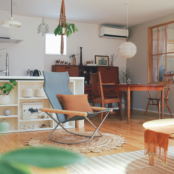 【わたしの愛用品】ソファーのない我が家には、「Nychair X」が必要でした。
