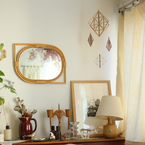 【わたしの愛用品】ヒンメリのような木製オーナメントで、お部屋の好きなところにアクセントを。