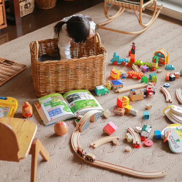 【わたしの愛用品】6年愛用の大容量バスケット。収納力＆活用術をご紹介