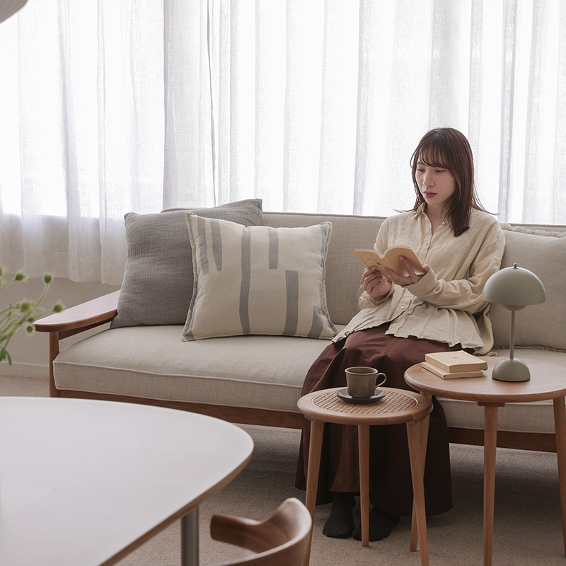 Re:CENO product｜ネストテーブル RattanMix／NA ネストテーブル RattanMix／NA ｜家具・インテリア通販 Re:CENO