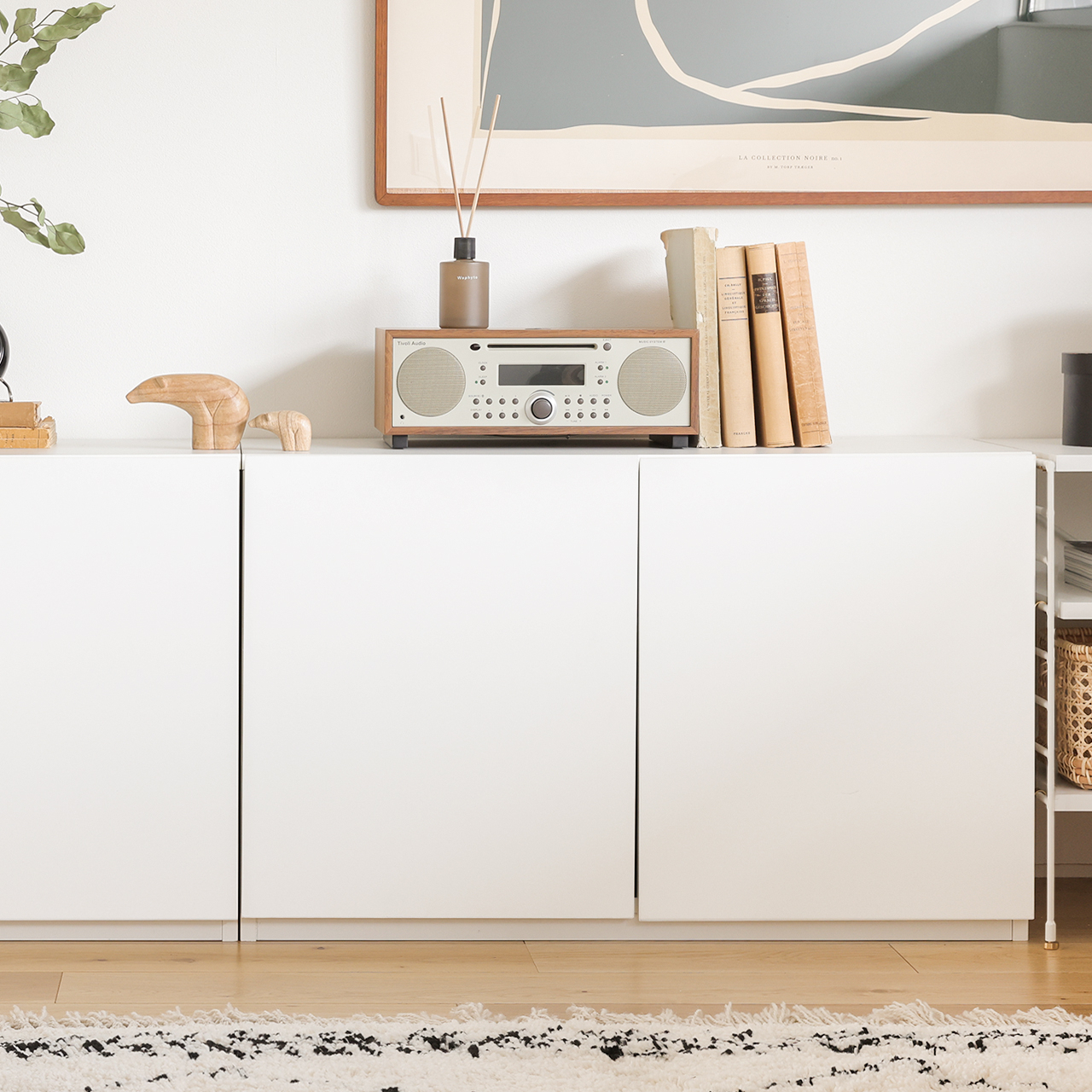 R.U.S モダンタイプ 大容量収納／キャビネット 高さ54cmタイプ ｜家具