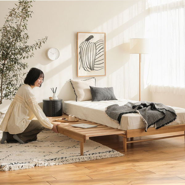 伸長式サイズ可変ベッド「peria」の企画経緯とコンセプト設計についてお話しします。