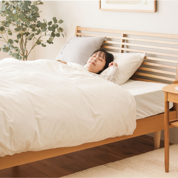 人気の寝具カバー「Plain knit」「DOUBLE GAUZE」を、乾燥機にかけても使えるか独自に検証しました。