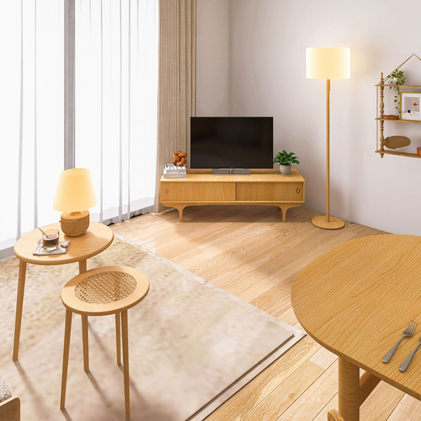 テレビを斜め置きにするメリット・デメリットとは？　おすすめのレイアウト方法もご紹介します。