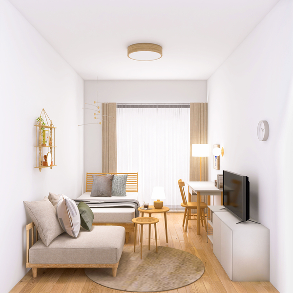 7畳の一人暮らし、狭いと感じないレイアウトとは？ 配置のコツと実例を解説します。