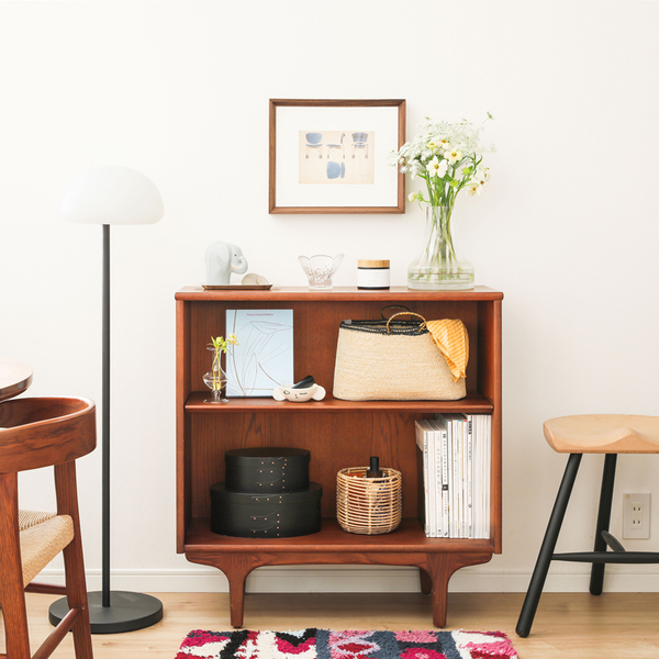 【わたしの愛用品】子どもが少し大きくなった今、迎えた「飾れる大人の棚」ブックシェルフ silta ハーフ