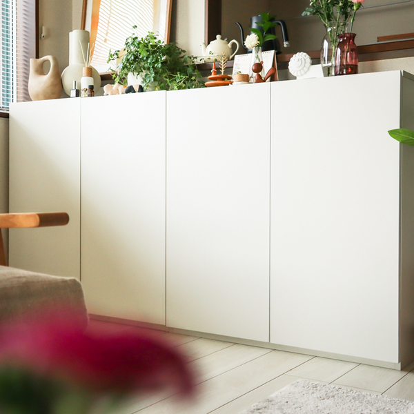 【わたしの愛用品】造作家具のようなすっきり感を、賃貸で叶える。狭いお部屋におすすめの大容量収納
