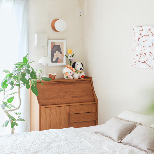 【わたしの愛用品】ぬいぐるみがお部屋になじんだ。「飾る」と「隠す」を1台で叶えるビューロー