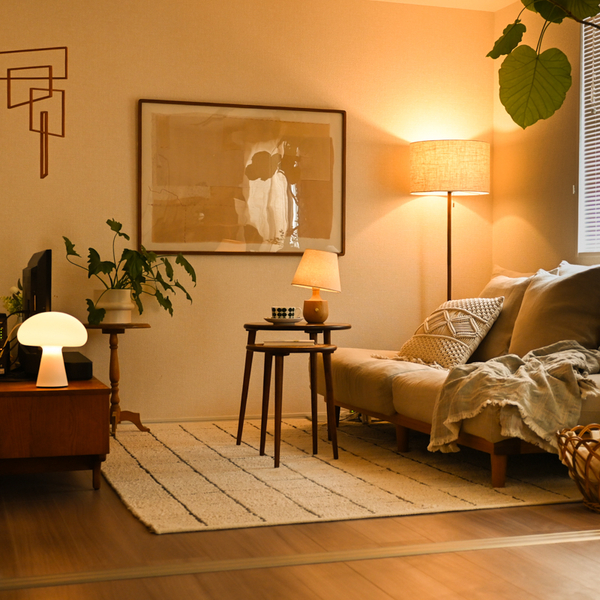 お部屋が暗いのは、照明の数が原因かも。わが家で実践する多灯照明のつくり方