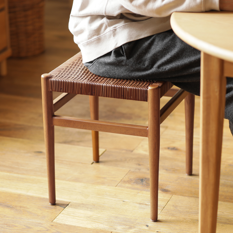 ダイニングスツール WICKER／BR - 家具・インテリア通販 Re:CENO(リセノ)