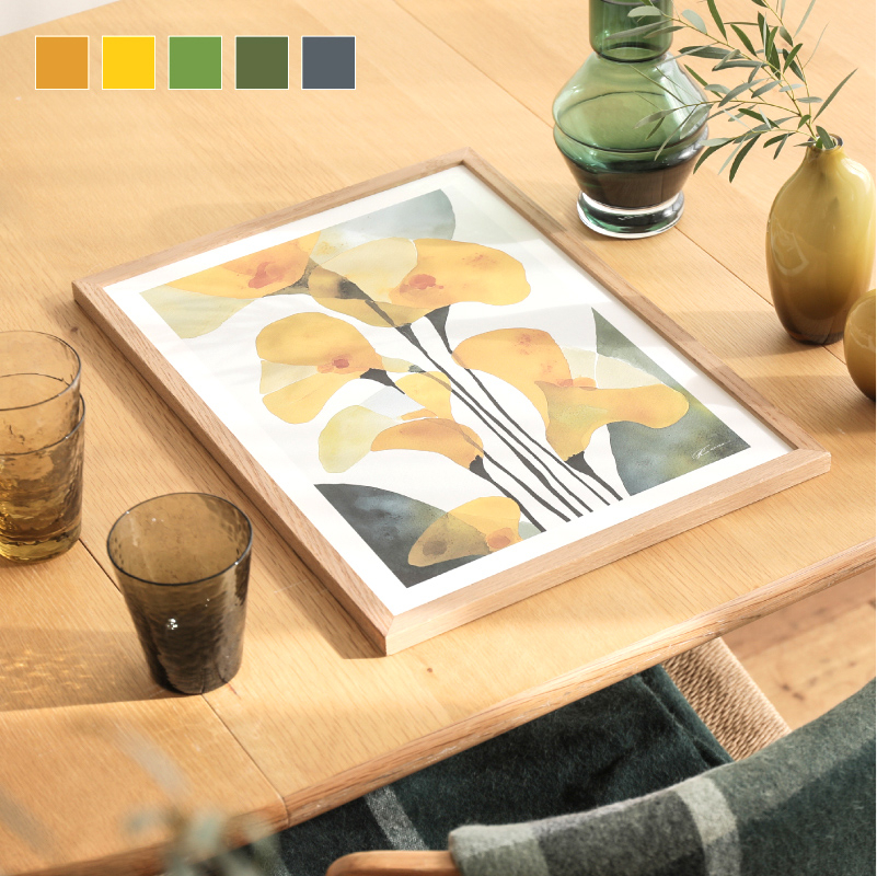 ★4-3_カラー豊富なColor Collection（イエロー具A3）アートポスター Color CollectionIMG_16125.jpg