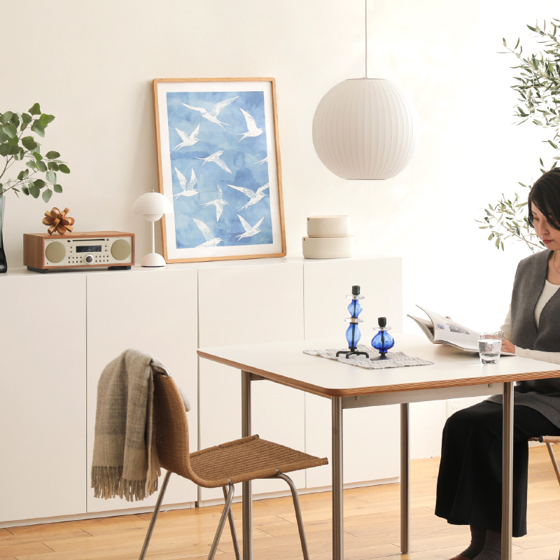 ★8-1人あり_50×70cmサイズ（Blue Swallow50×70）アートポスター Color Collection_IMG_15841.jpg