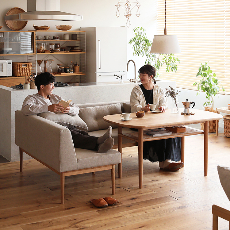 2人掛けダイニングソファー culum／NA - 家具・インテリア通販 Re:CENO