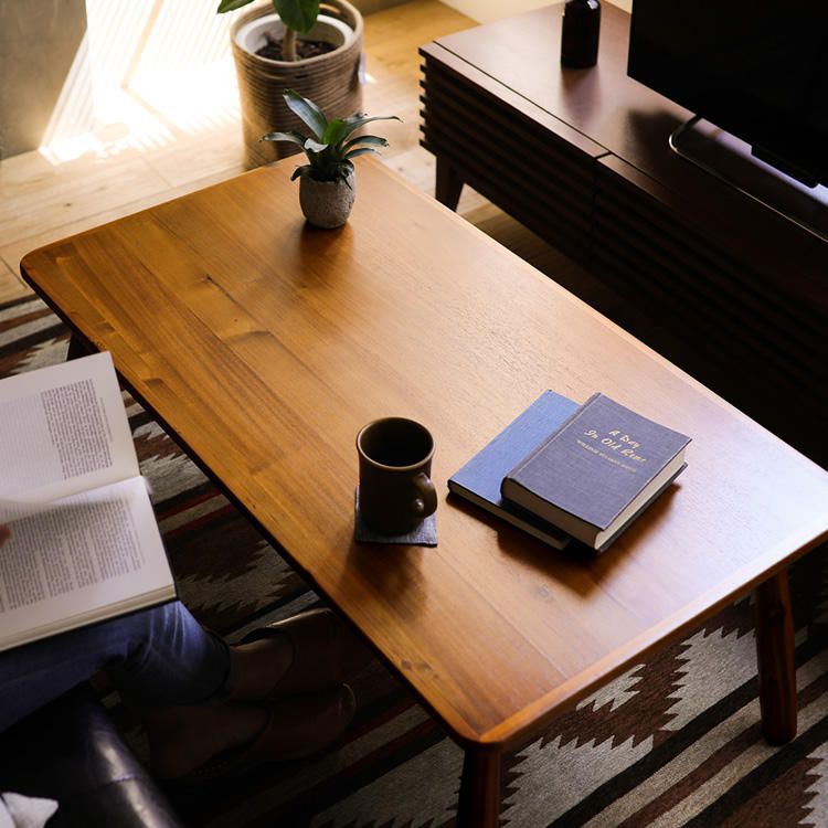 ＊*＊様 ブラウン長方形テーブル ブラウン木製長方形テーブル - メルカリ