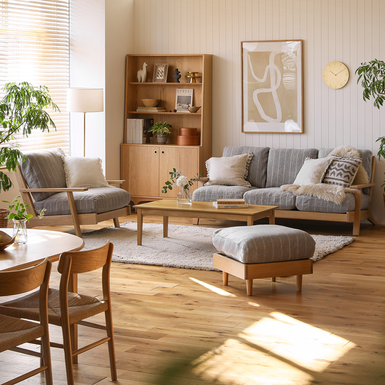 美品 北欧モダン 3P 3人掛け ソファ マスタード イエロー 北欧