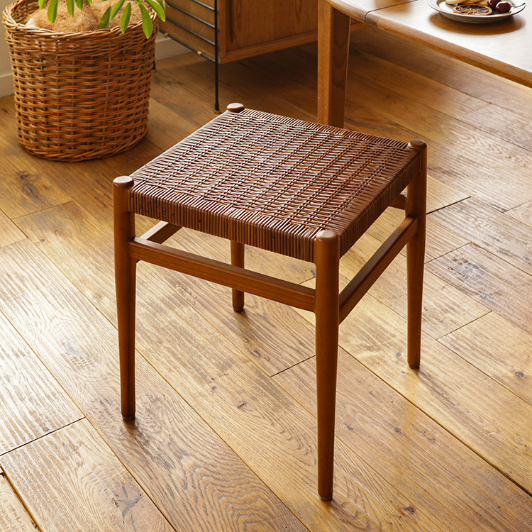 ダイニングスツール WICKER／BR - 家具・インテリア通販 Re:CENO(リセノ)
