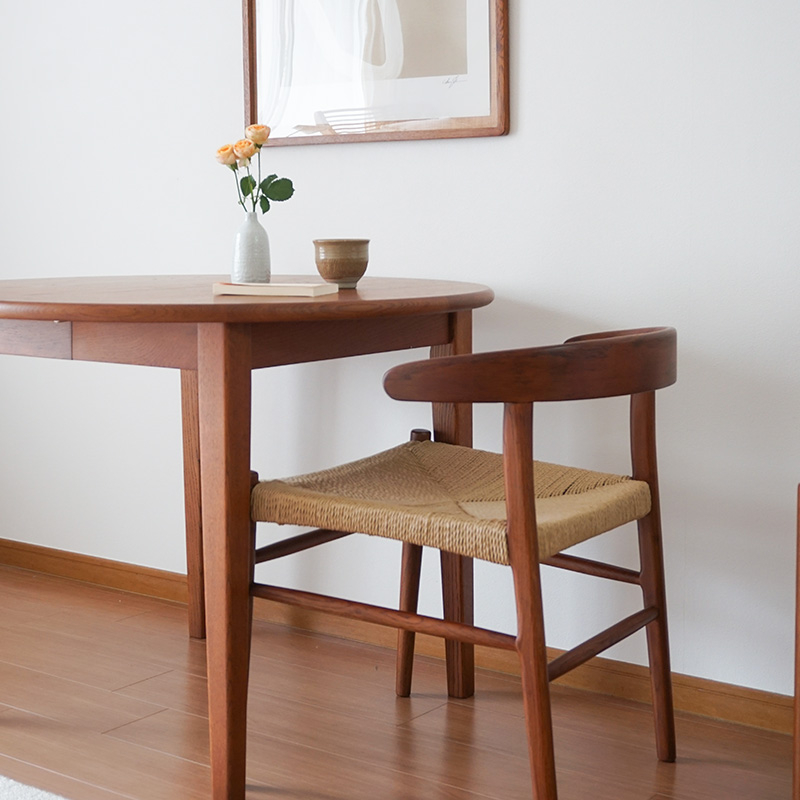 わたしの愛用品-伸長式ダイニングテーブルfolk Jr.が1人暮らし・1K8畳