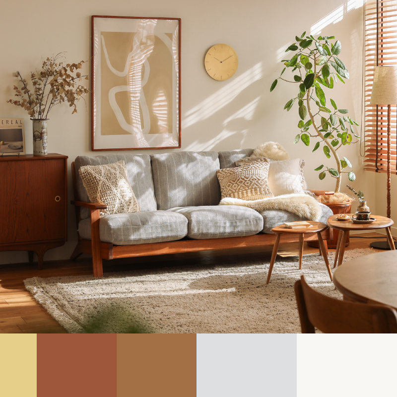 カラーコーディネートで理想のインテリア選び ｜家具・インテリア Re