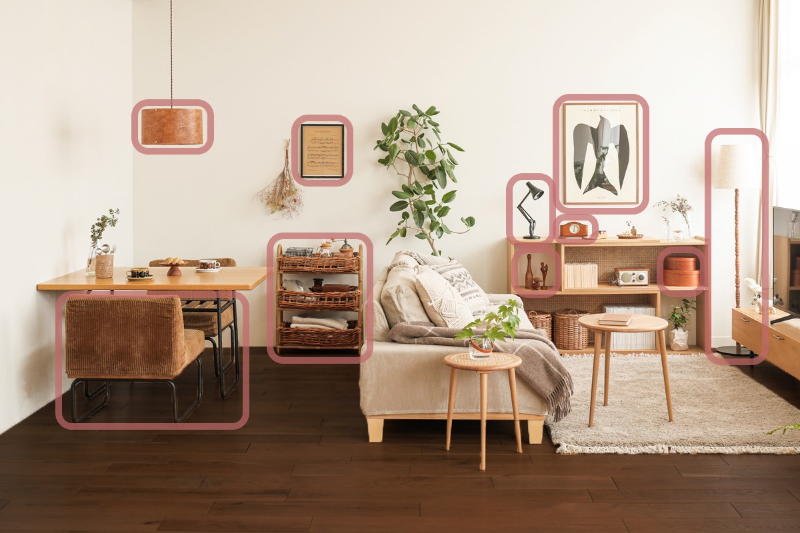 アート197　「古生代(ダークブラウン)」 インテリアコーディネート アート197 「古生代(ダークブラウン)」 インテリアコーディネート