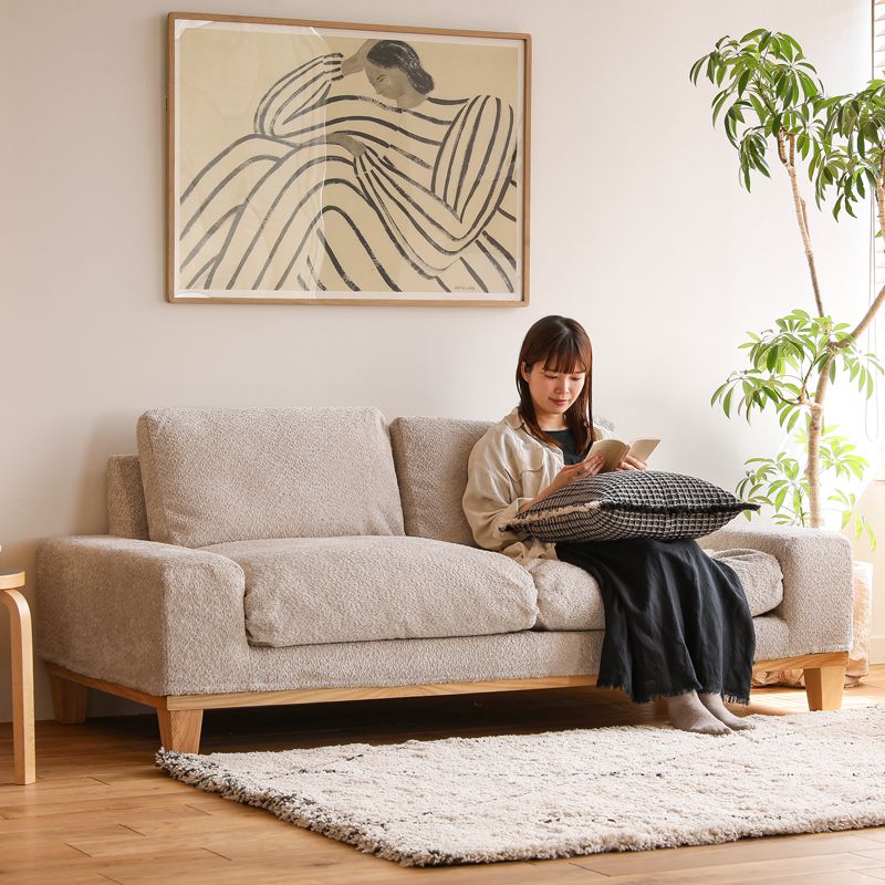 3人掛けソファー folk/NA |家具・インテリア通販 Re:CENO(リセノ) 3人掛けソファー folk/NA |家具・インテリア通販 Re:CENO(リセノ)