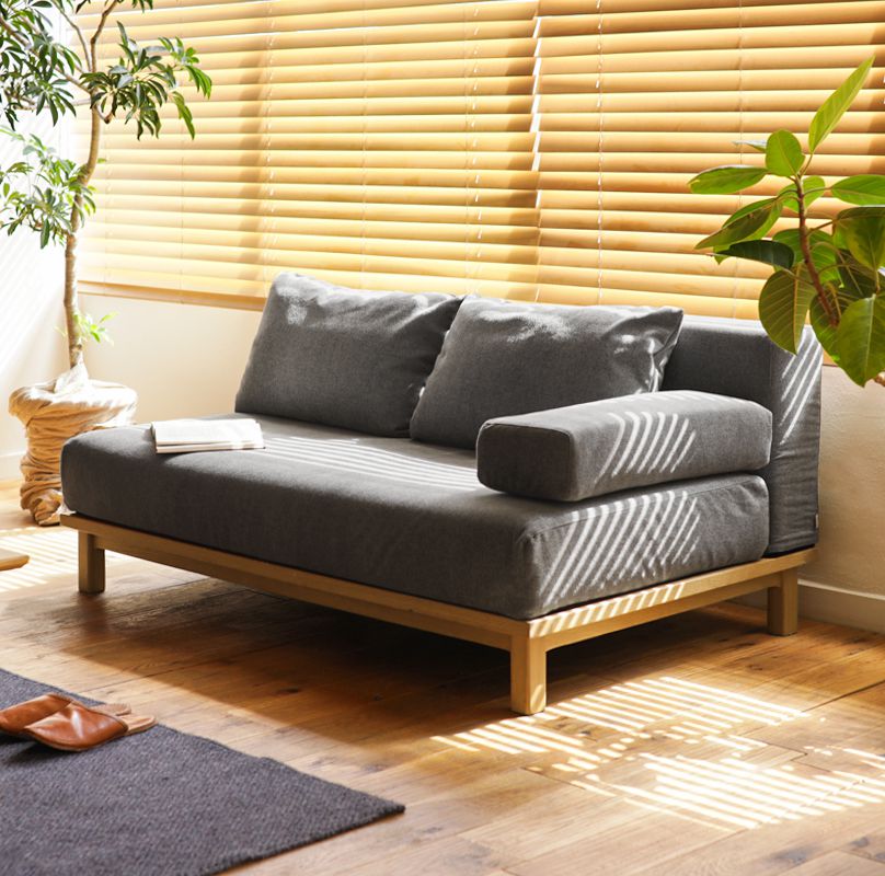 カラーベージュリセノ ソファSIEVE rect unit sofa Aタイプ②